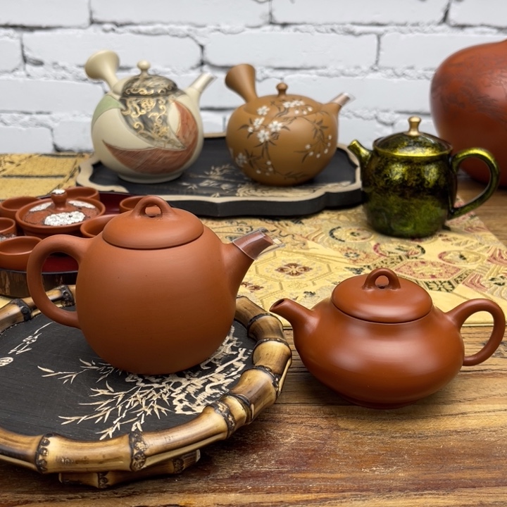 胜***家常滑益规手作茶壶2个