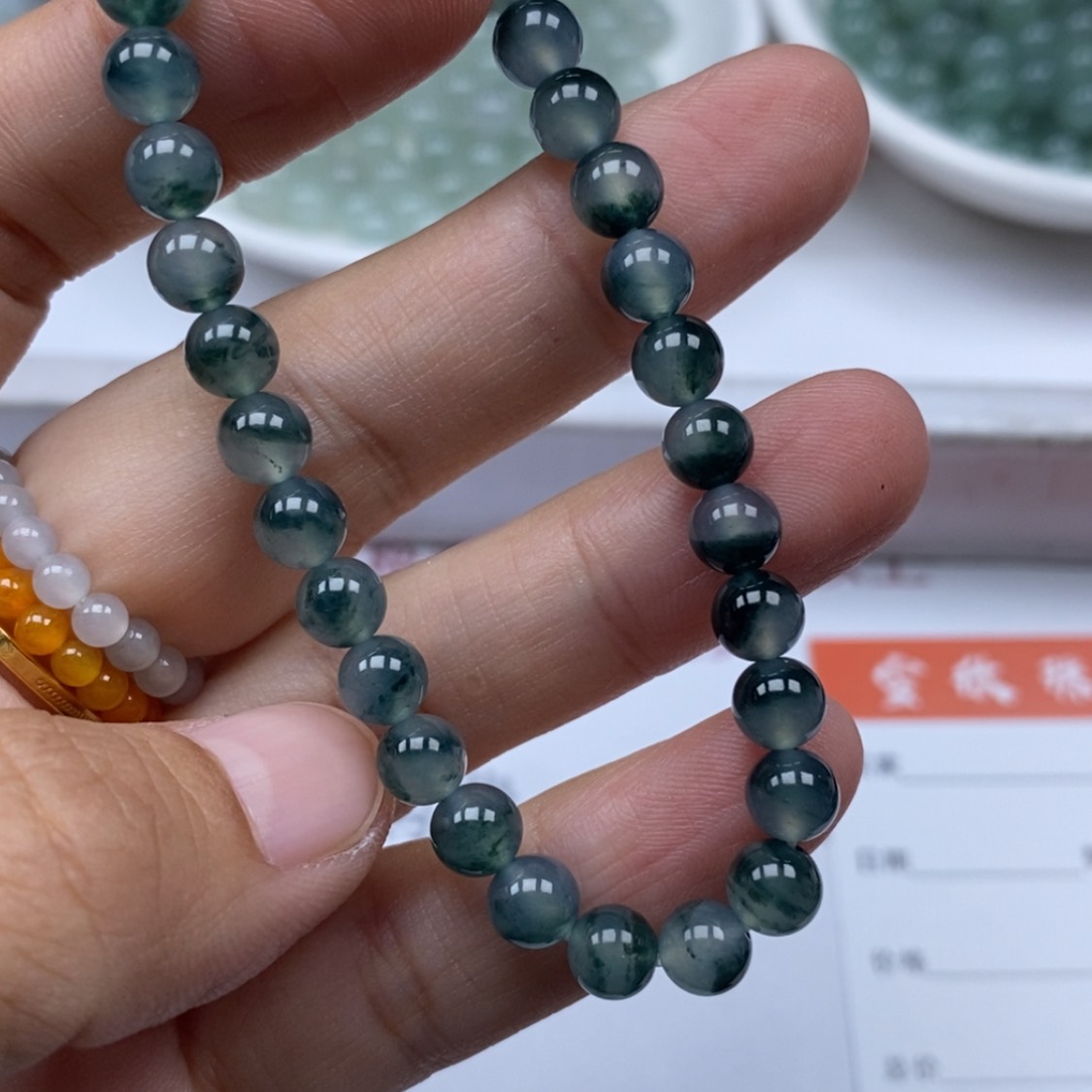 【闪购商品】翡翠颈饰未镶嵌木**羊翡翠