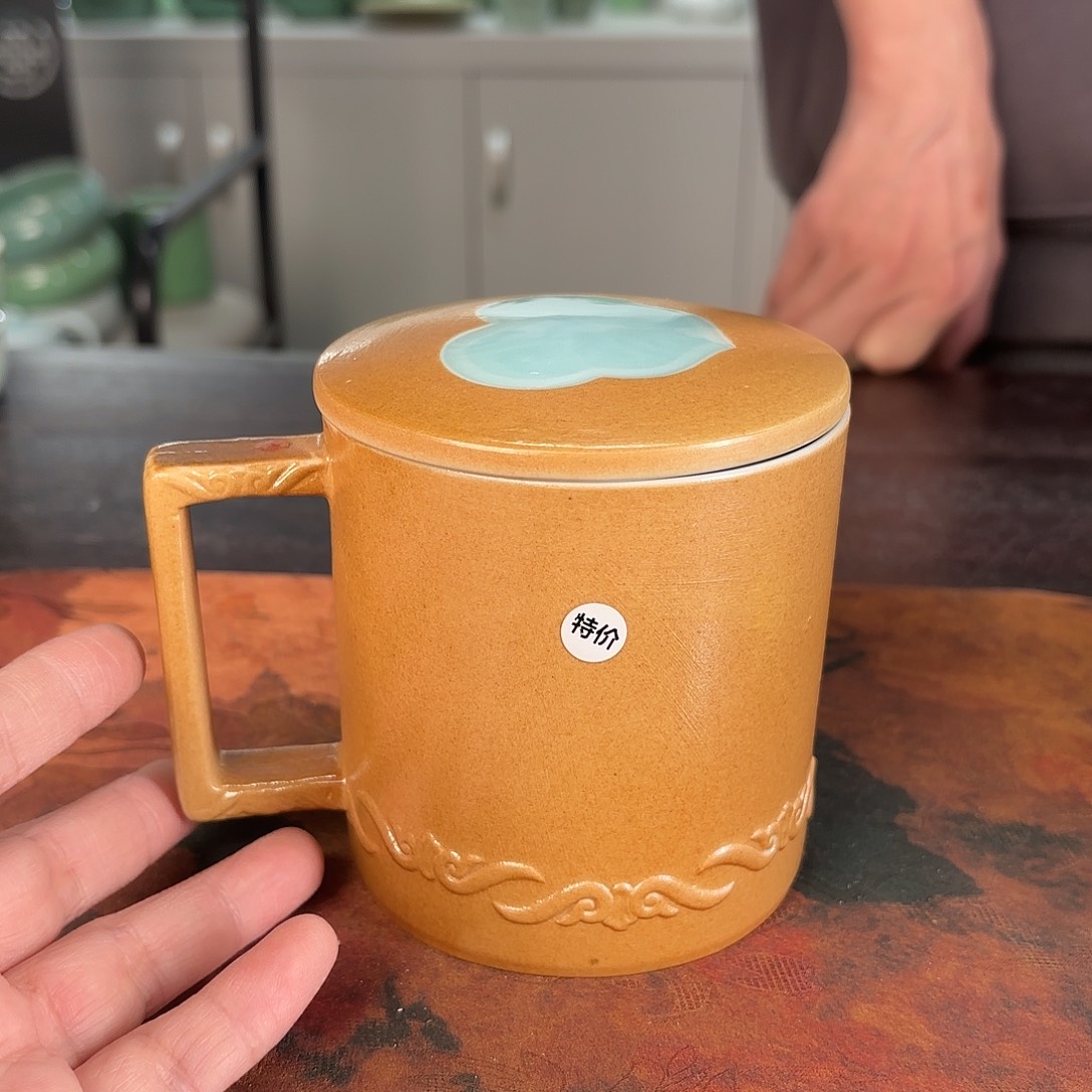 龙泉云间青瓷小米茶器