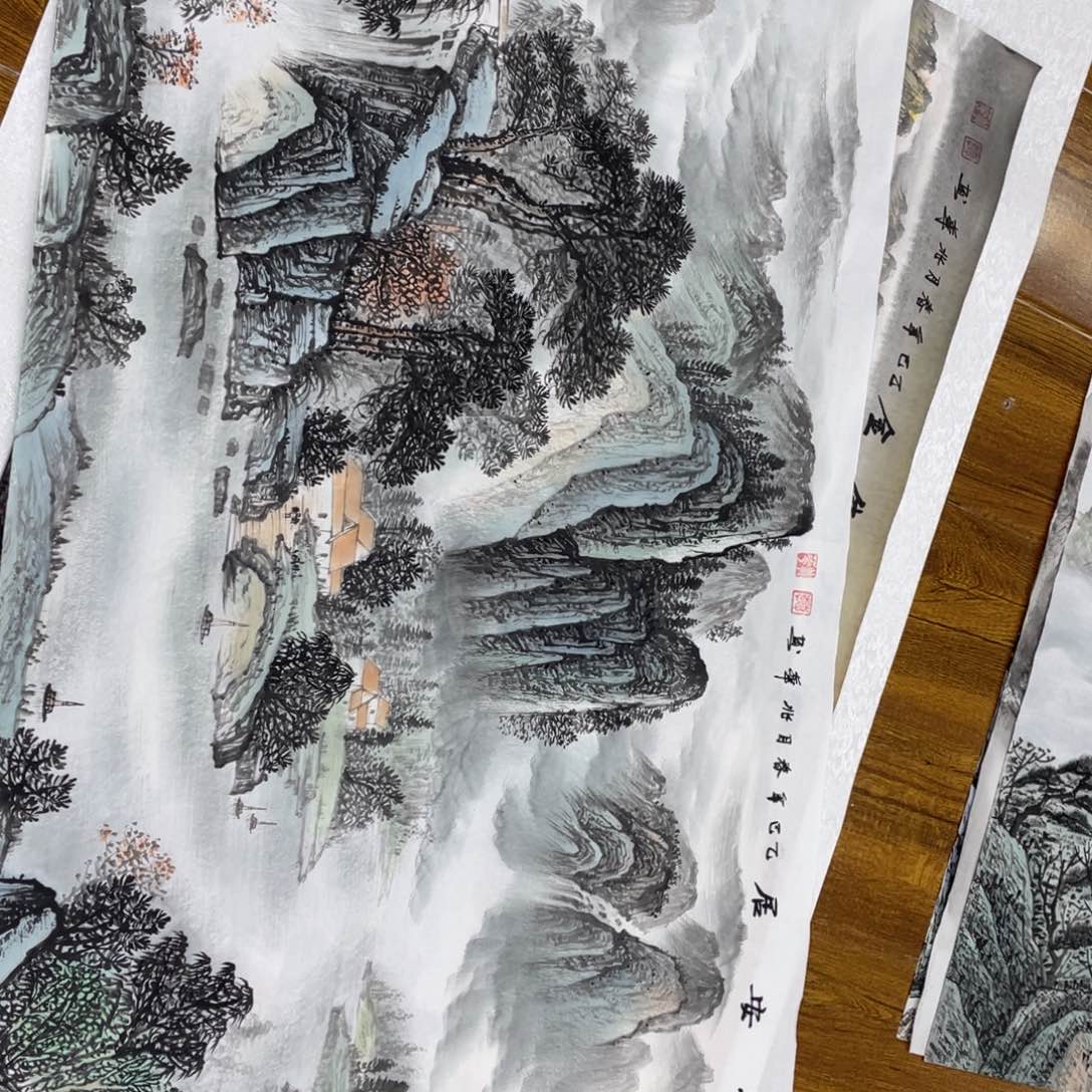 R****客精品四尺画心作品！