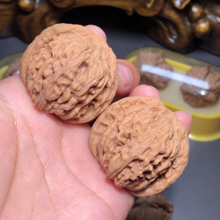 文玩核桃把件40四座楼