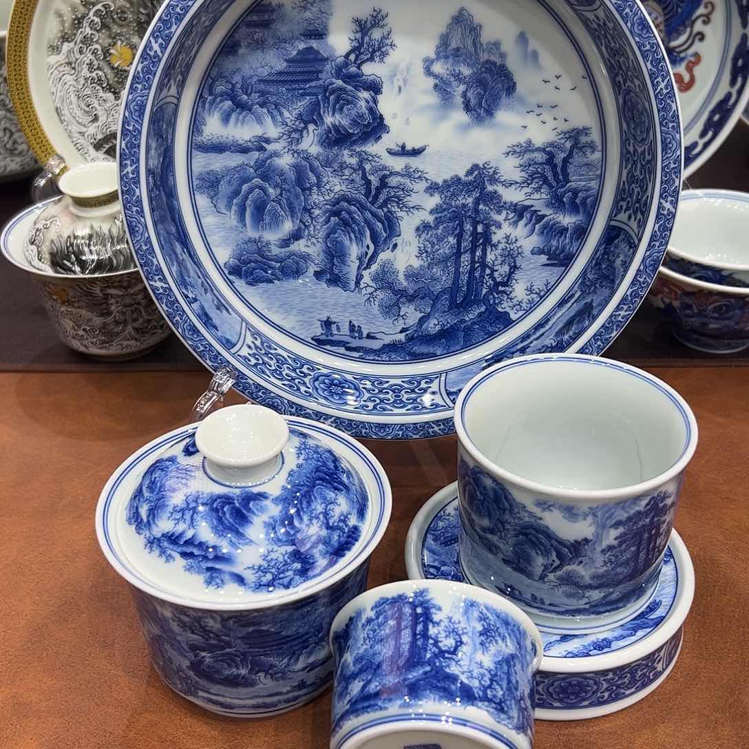 摆件景德镇陶瓷艺术高温