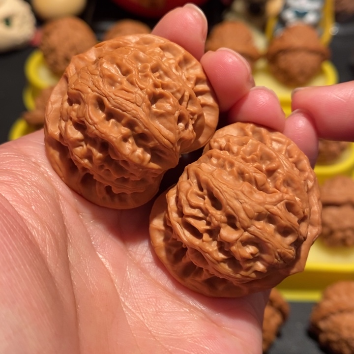 文玩核桃41+尺宫灯狮子头