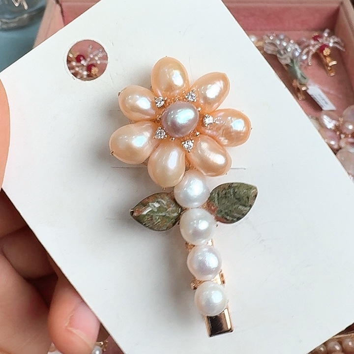 未镶嵌淡水珍珠发饰