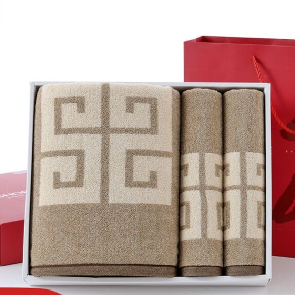 [礼盒装]金号纯棉毛巾/浴巾/方巾高端精美礼盒家用吸水毛巾礼盒