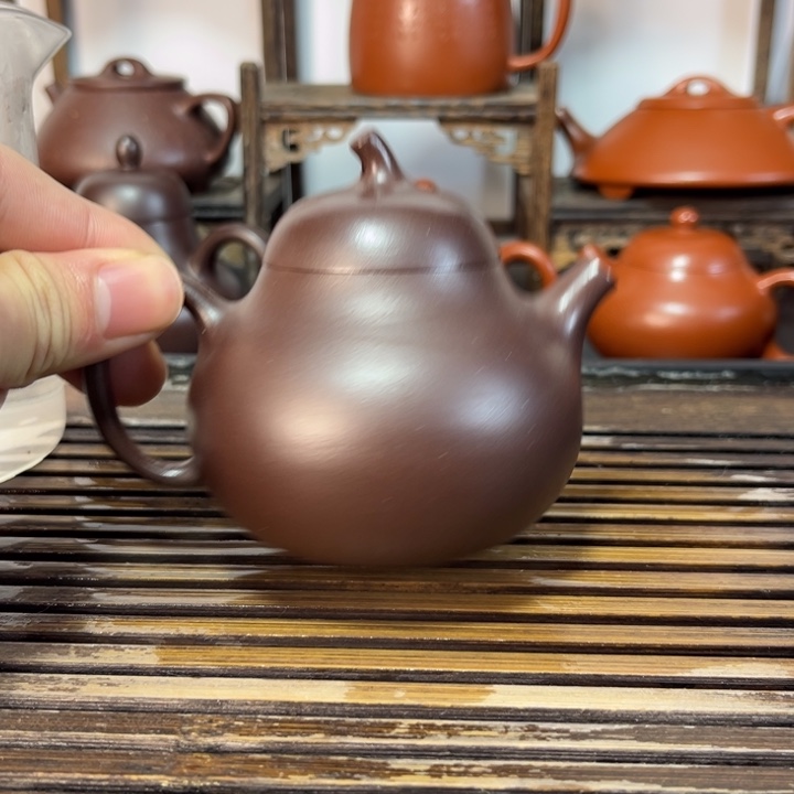 紫砂茶壶原矿紫砂手工制作