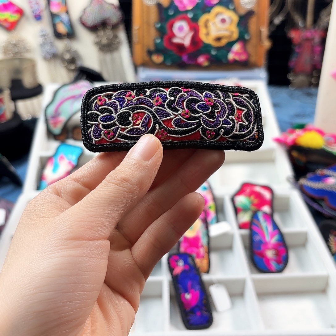 刺绣苏*花手工刺绣工艺