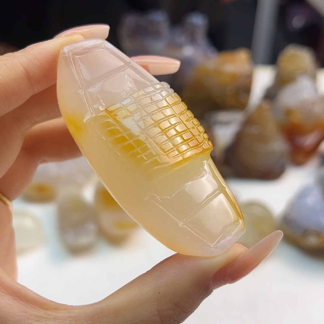 玛瑙/玉髓合金颈饰