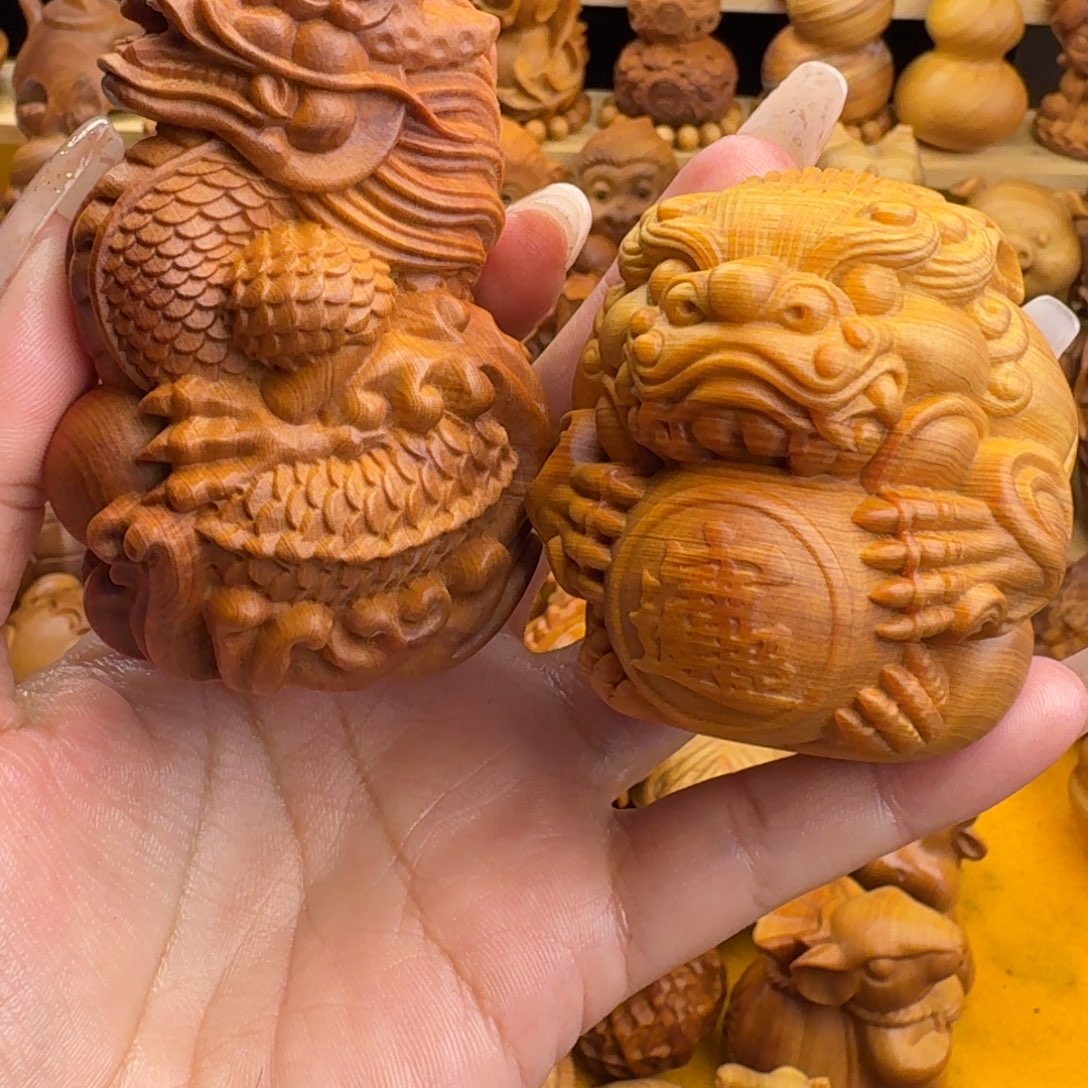 紫***扬柏木（崖柏）崖柏龙和有求必应，一物一拍