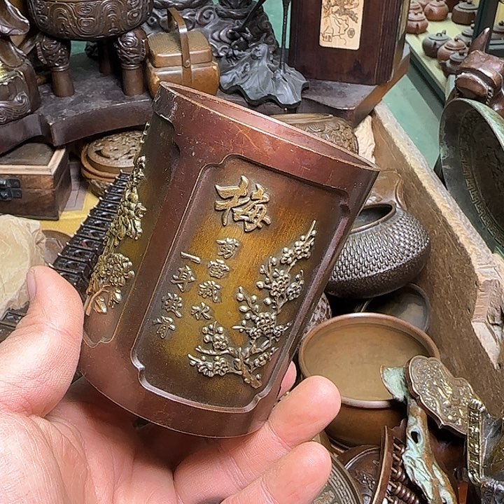 铜器办公室茶室摆件