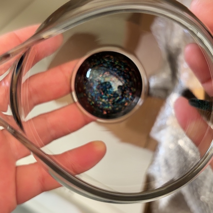 无盖款高硼硅玻璃怡然黑星空