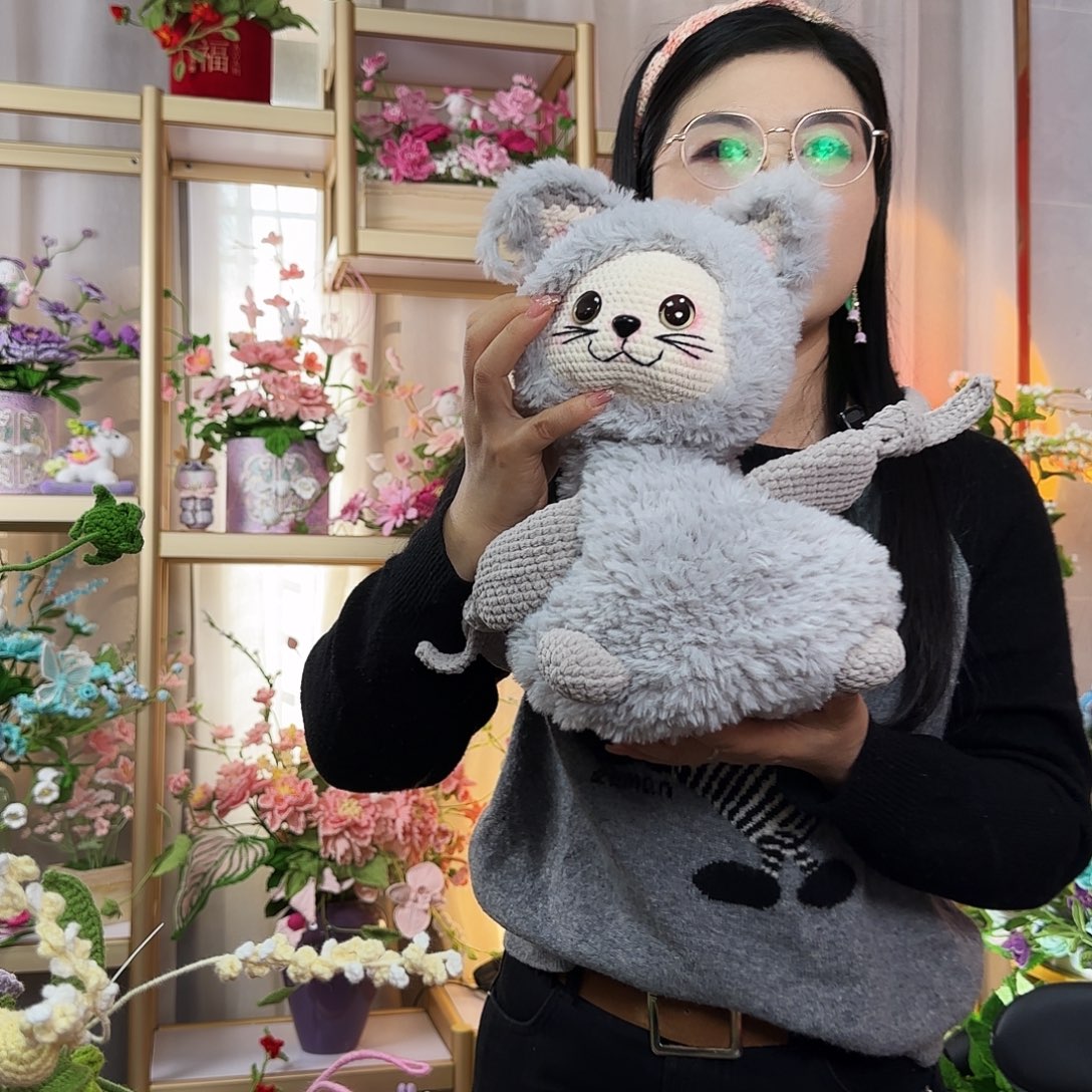 纯手工钩织钩织包包