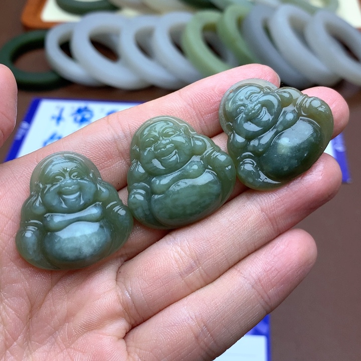 和田玉珠宝半成品未镶嵌