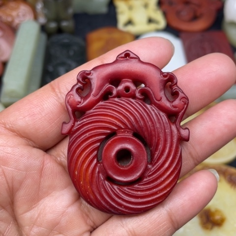 和田玉颈饰未镶嵌19