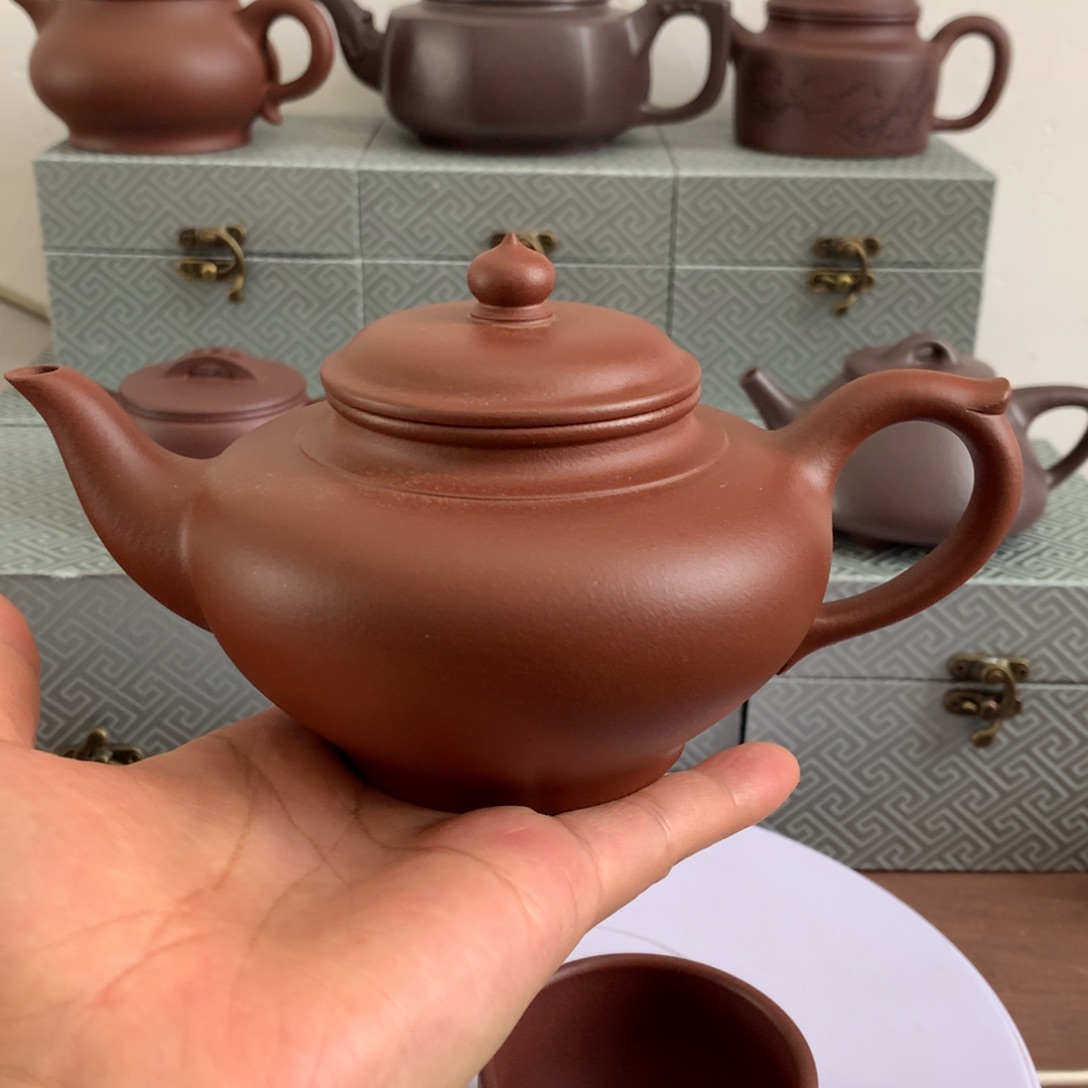 原矿紫泥笑櫻壶容量320毫升