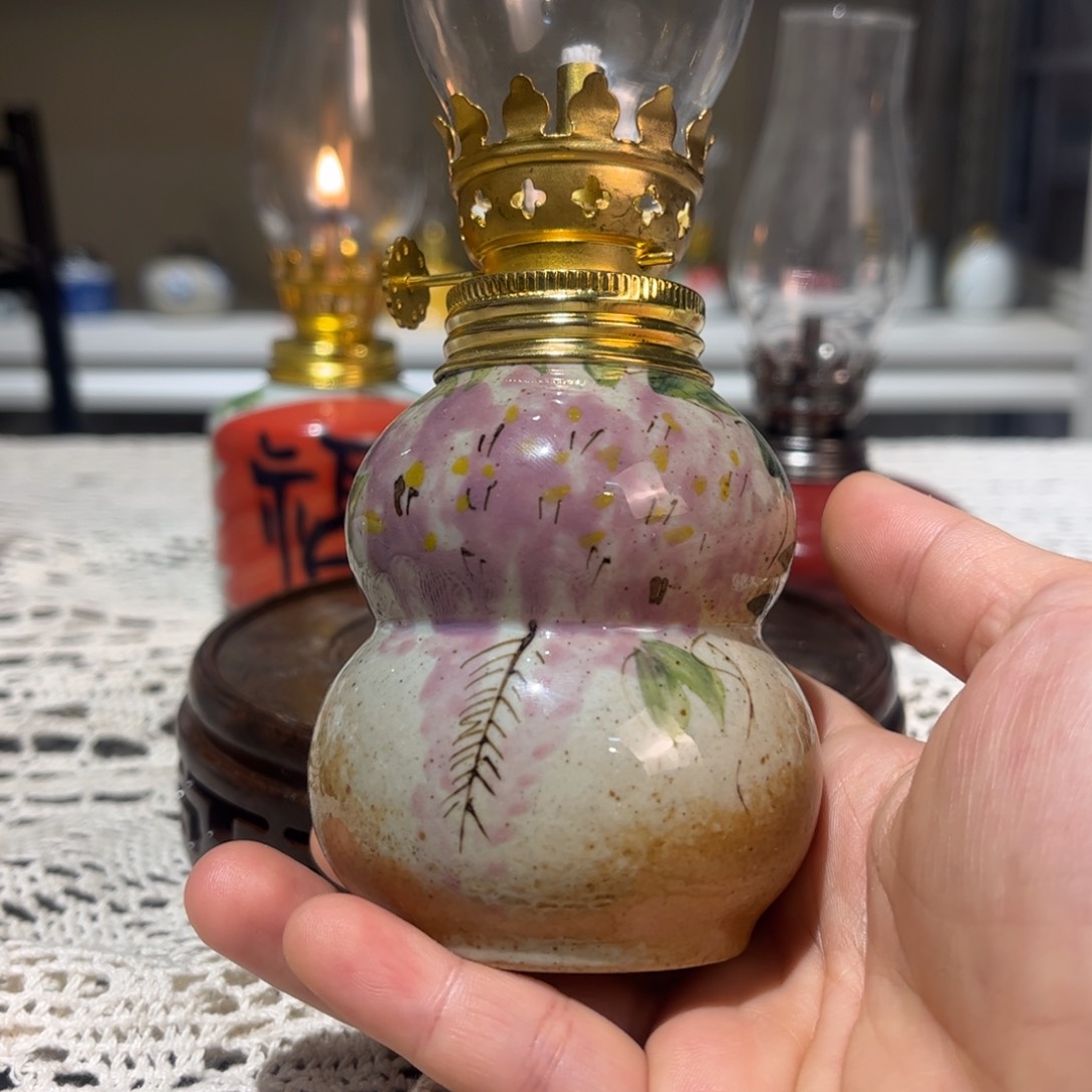 摆件景德镇手工陶瓷香薰灯