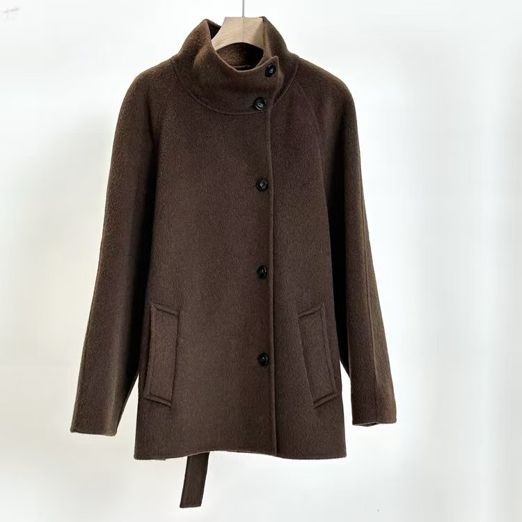 【子溪说衣】立领骆驼绒大衣HE-24E 61