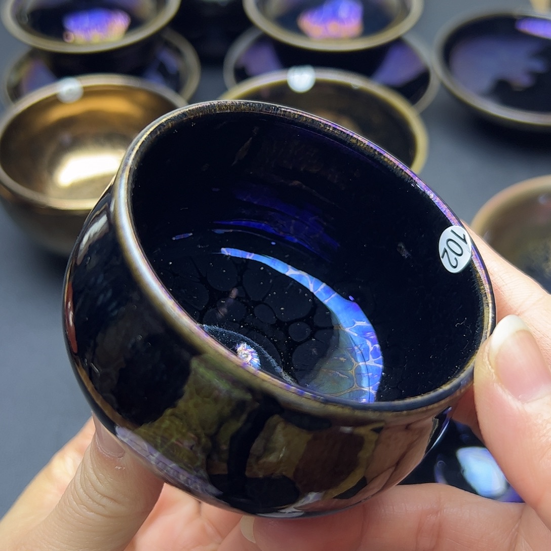 茶盏建窑建盏主人杯微瑕