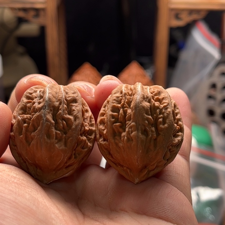文玩核桃把件楸大胖25