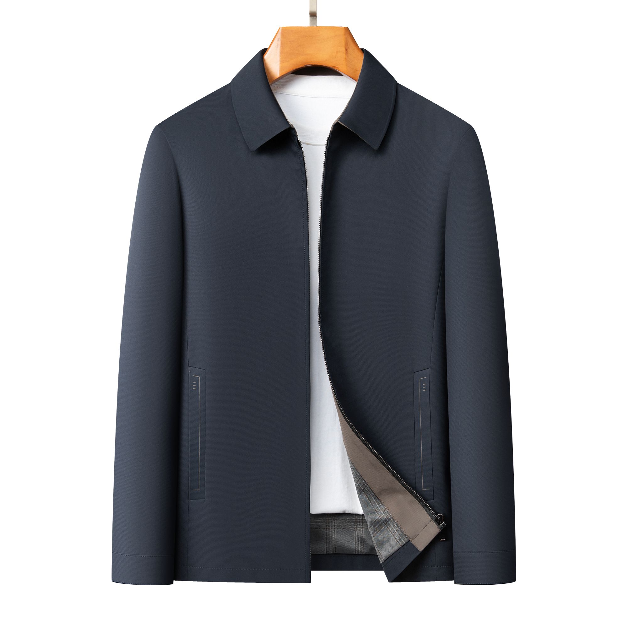 【春装集合】夹克风衣上装商务休闲男士休闲外套时尚都市爸爸装