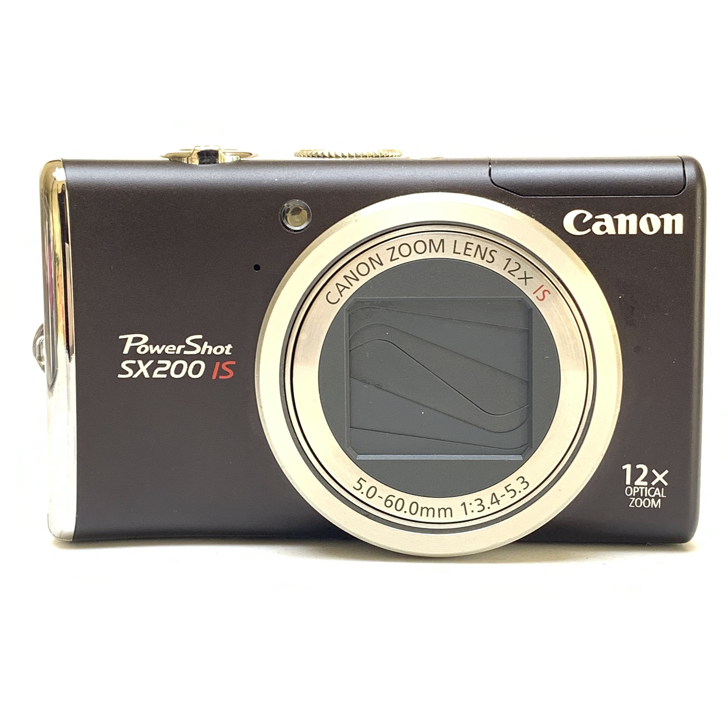 95新 Canon/佳能 sx200棕色1210万像素12x光变小长焦冷白皮