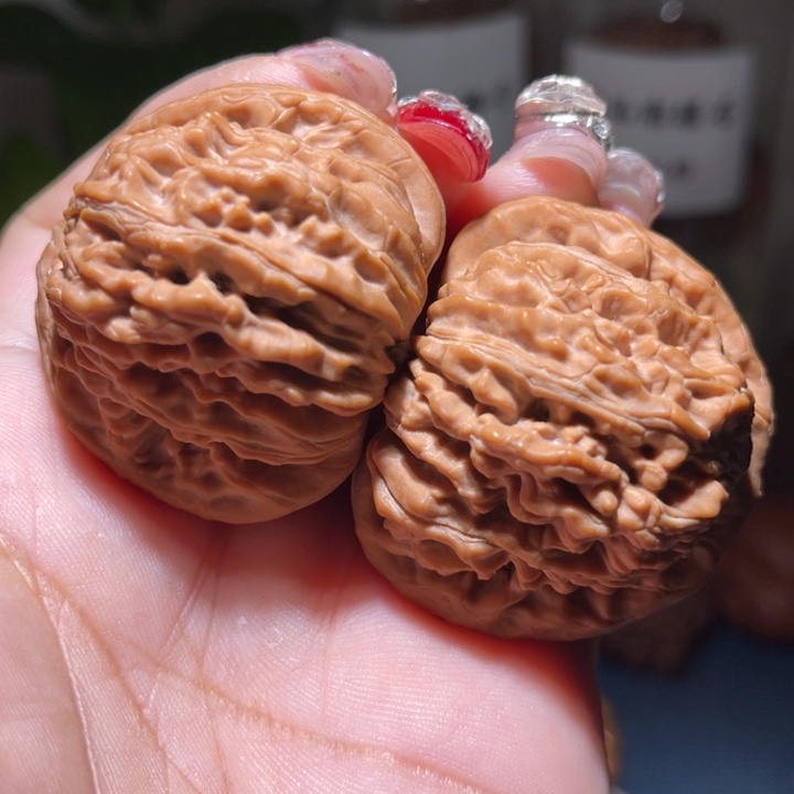 桃核把件             42