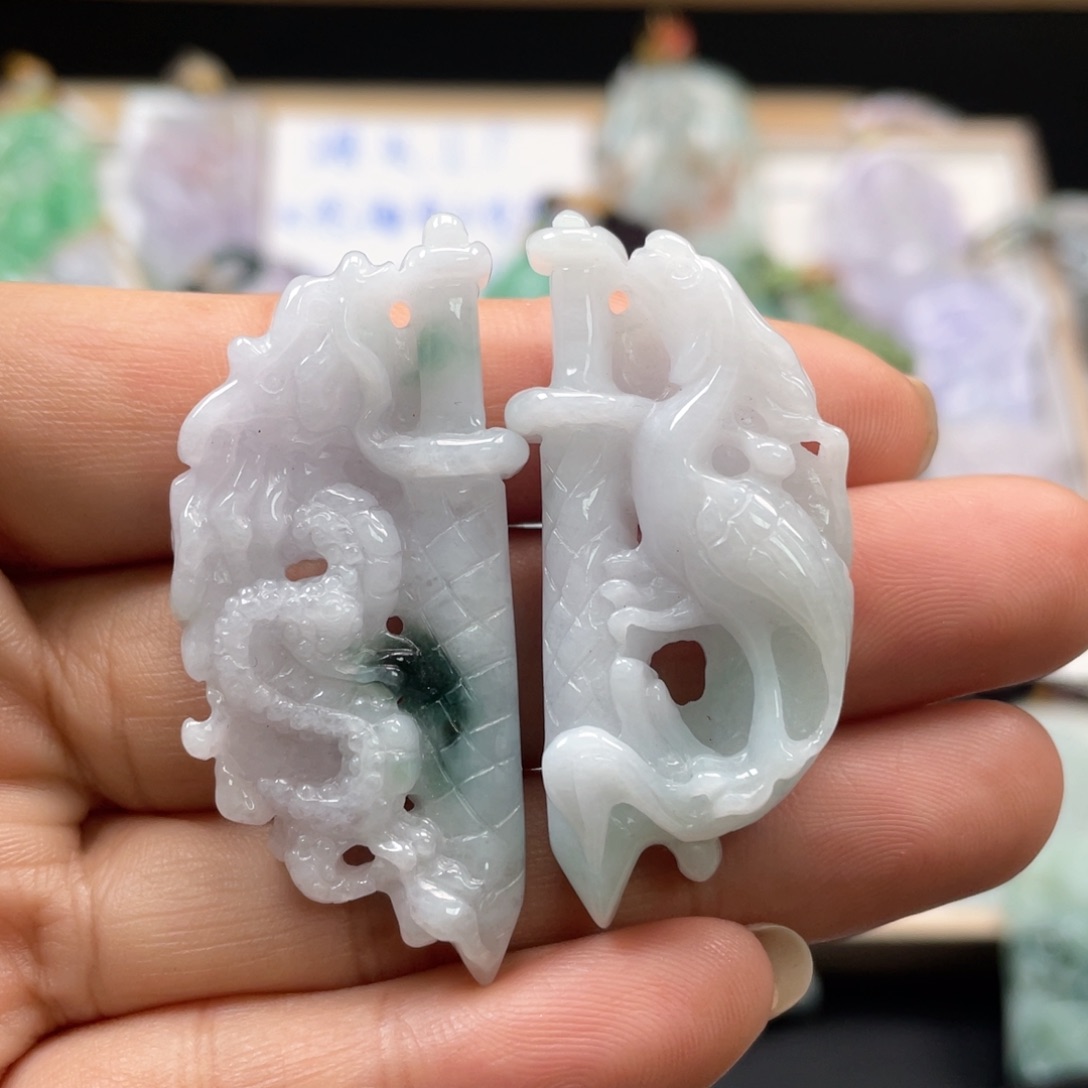 翡翠吊坠(不含链)未镶嵌