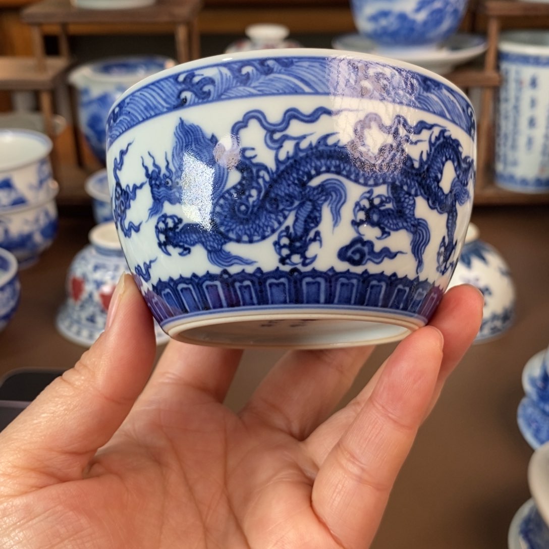 景德镇陶瓷手工手绘