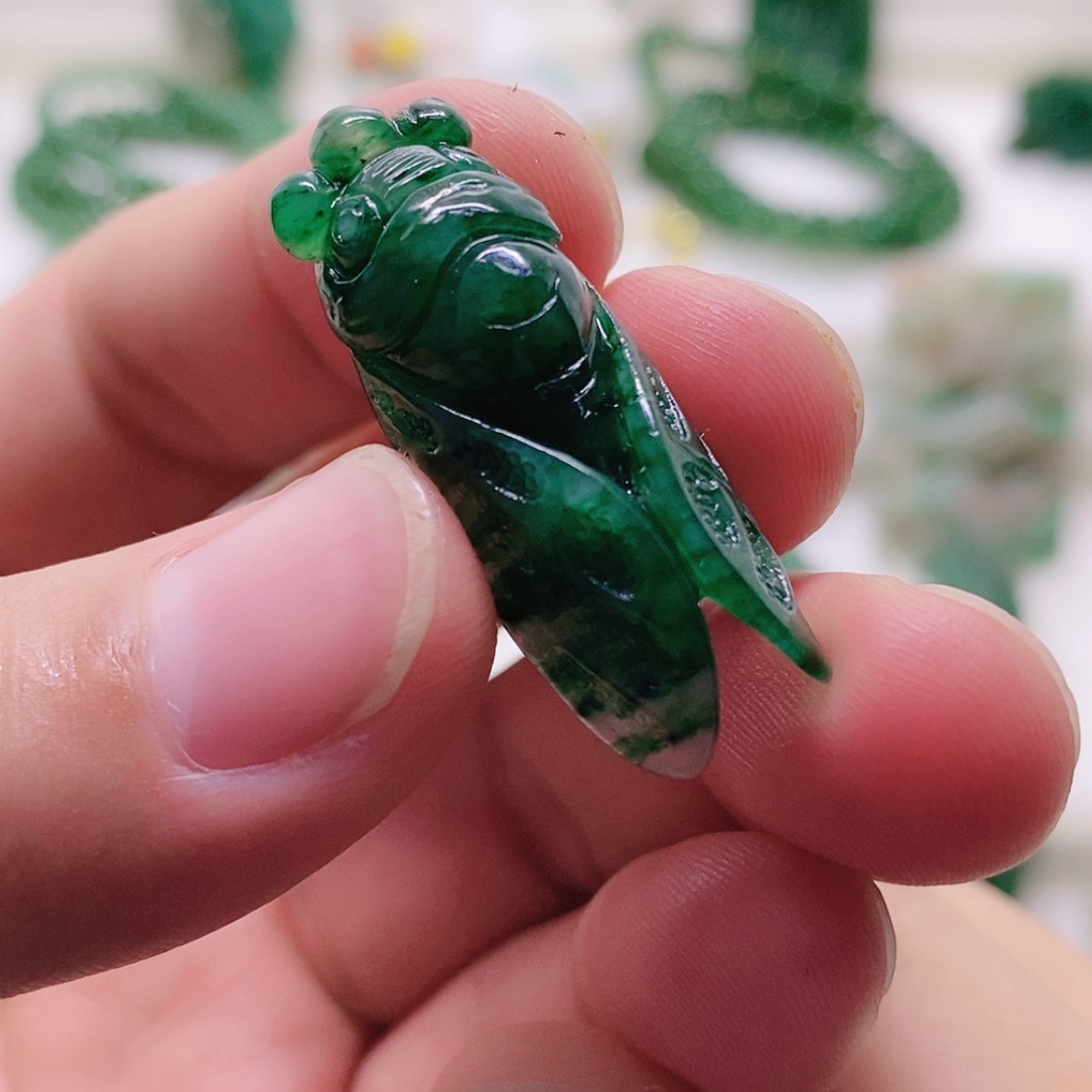 【闪购商品】独山玉未镶嵌戒指