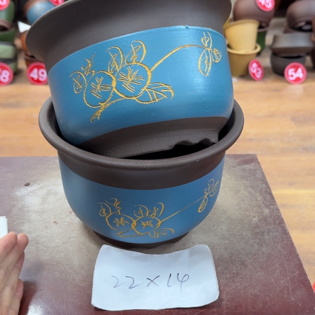 紫砂花盆破损包赔