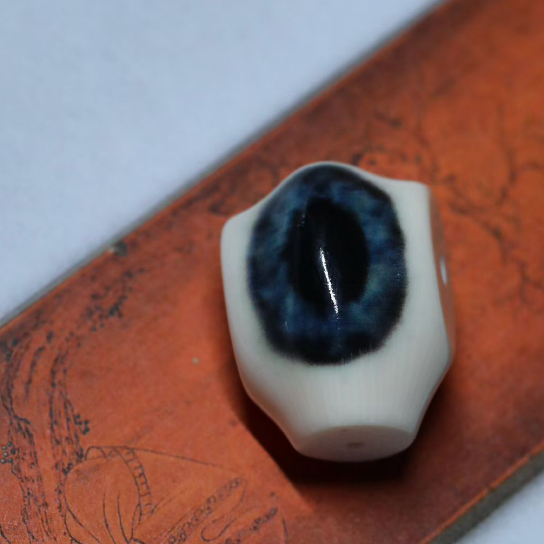 5A级猛犸牙冰料蓝皮鲨鱼背三通DIY全品无瑕毕业款 直播间改价链接