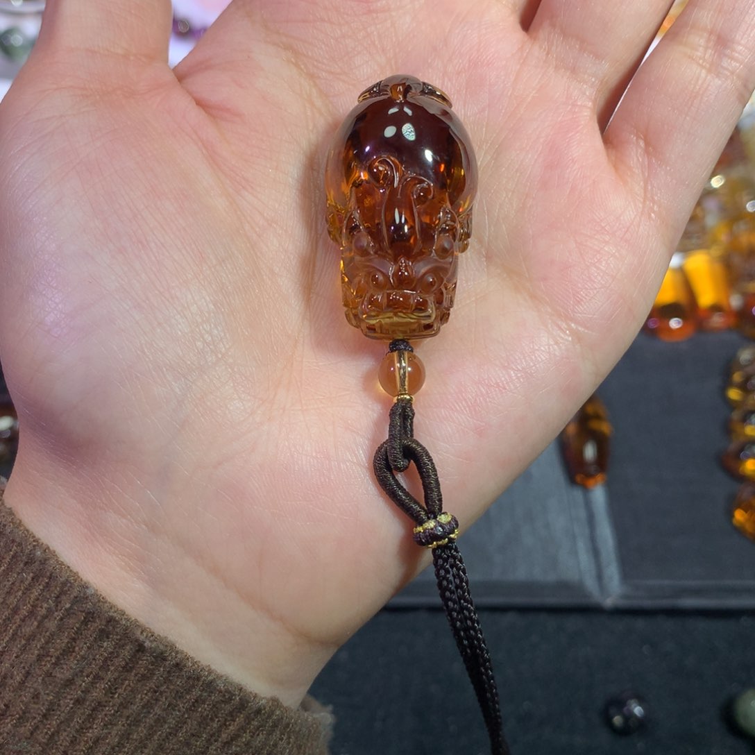 水晶颈饰未镶嵌天然