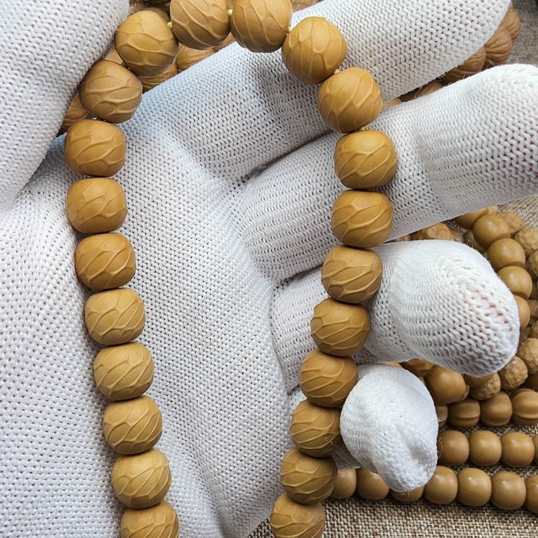 猴头核桃手串树神微瑕手串油点款无售后