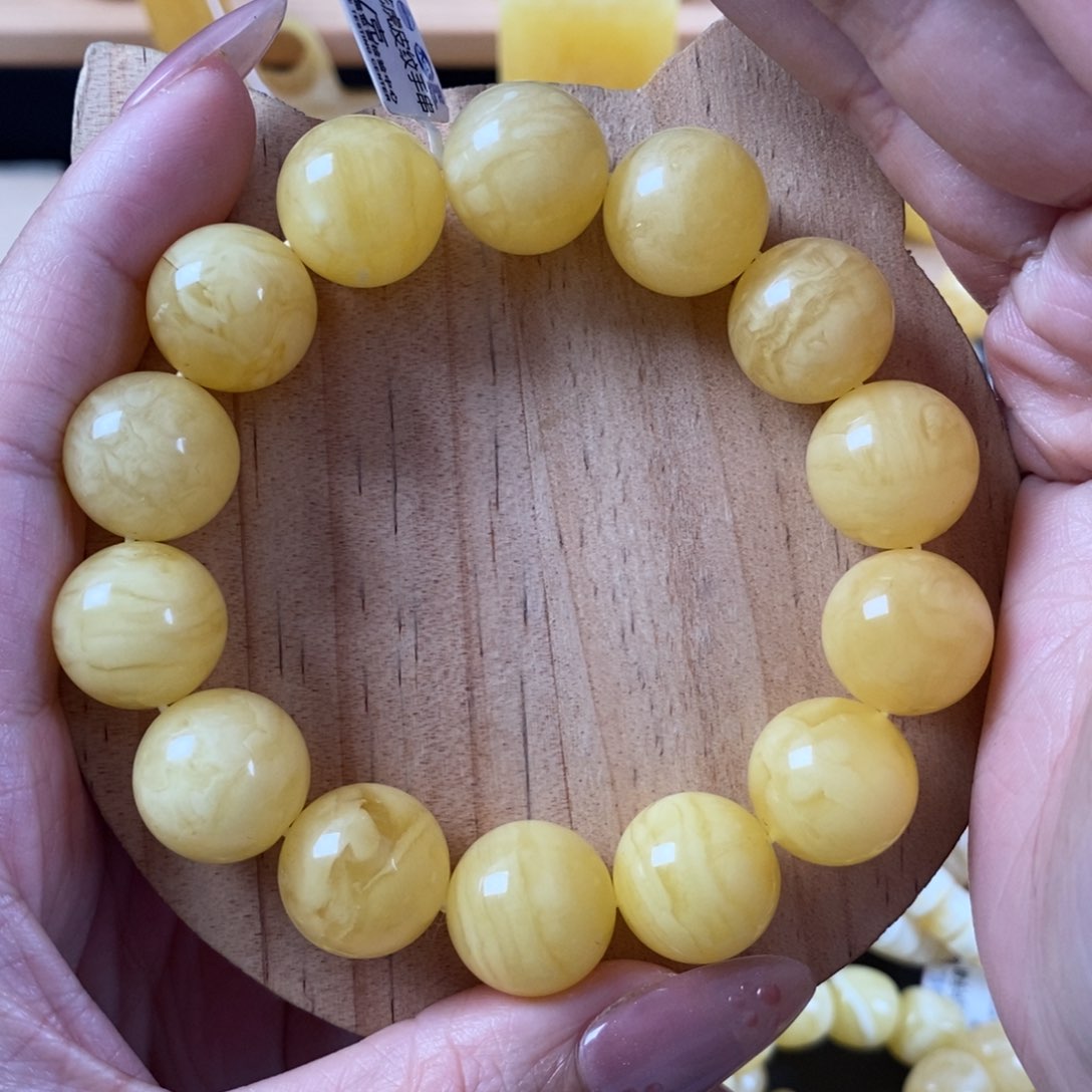 未镶嵌蜜蜡裸石16➕白花