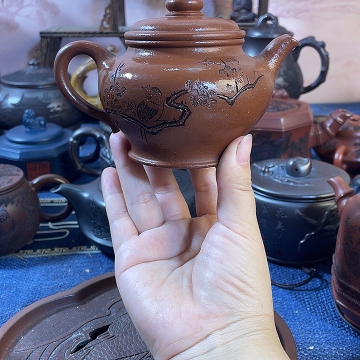 茶壶紫砂瑕疵瑕疵紫砂茶具