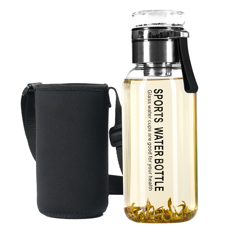 墩墩杯 大容量高硼硅玻璃泡茶茶水分离便携1000ml
