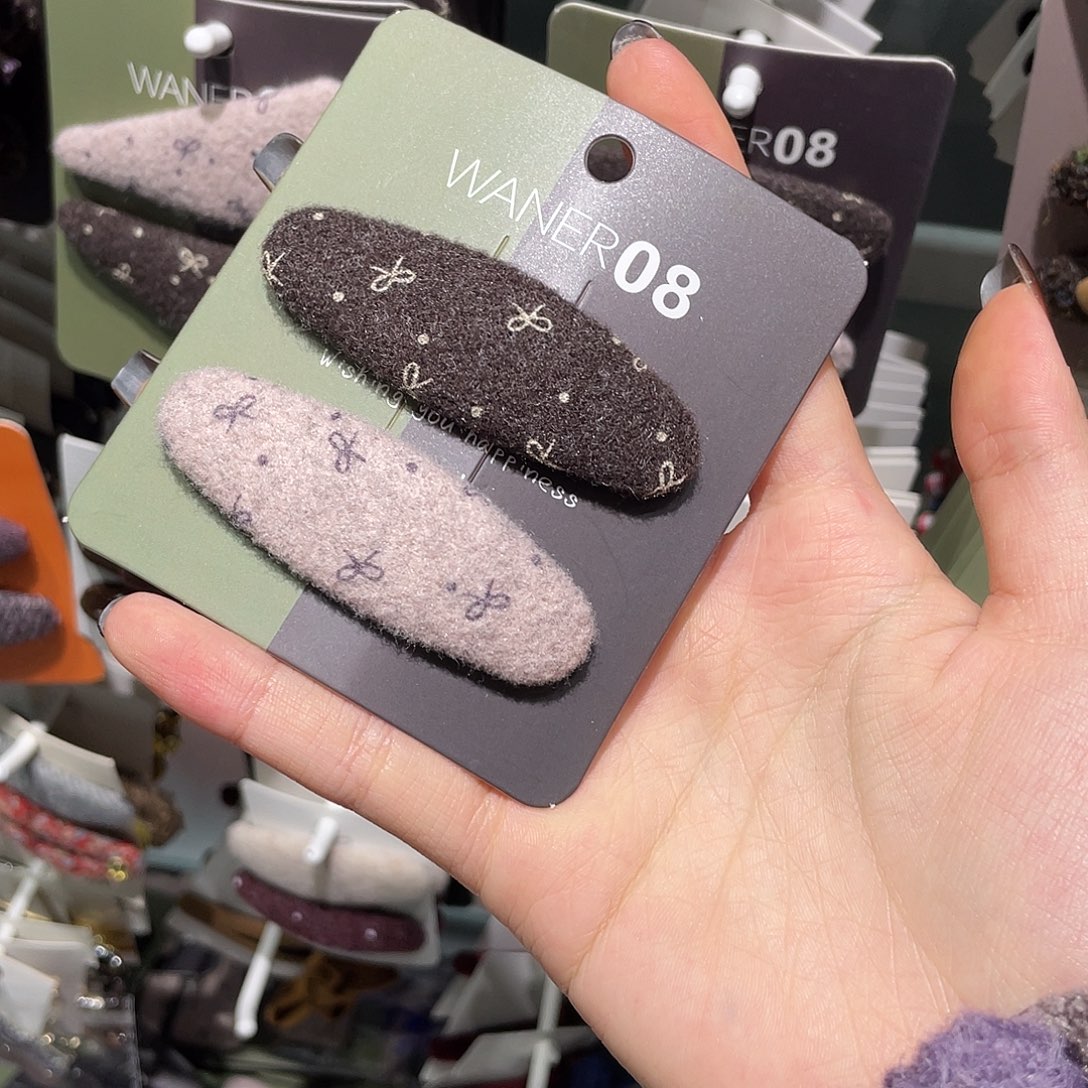 羽毛非金属粉咖椭圆蝴蝶结