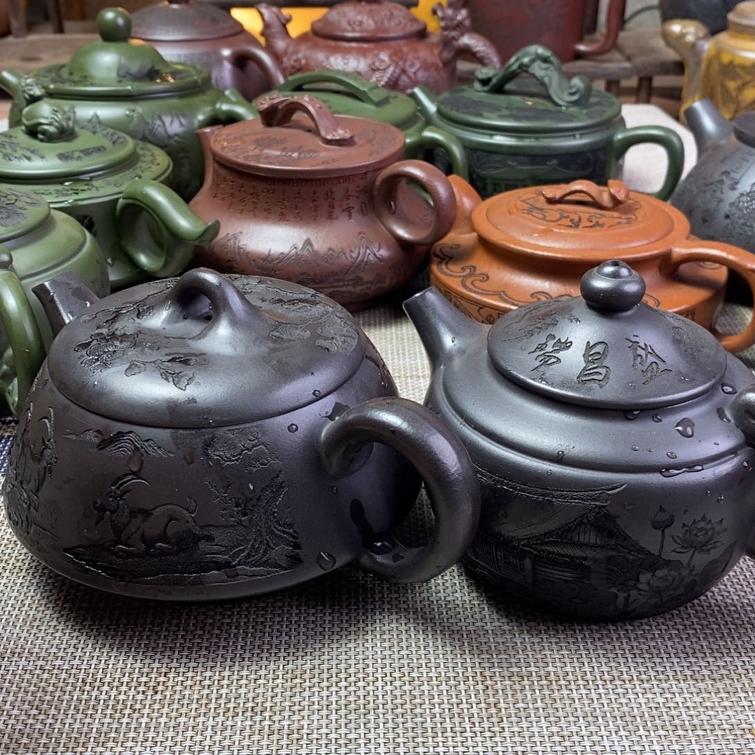 ，***月紫砂茶壶特价秒杀2支