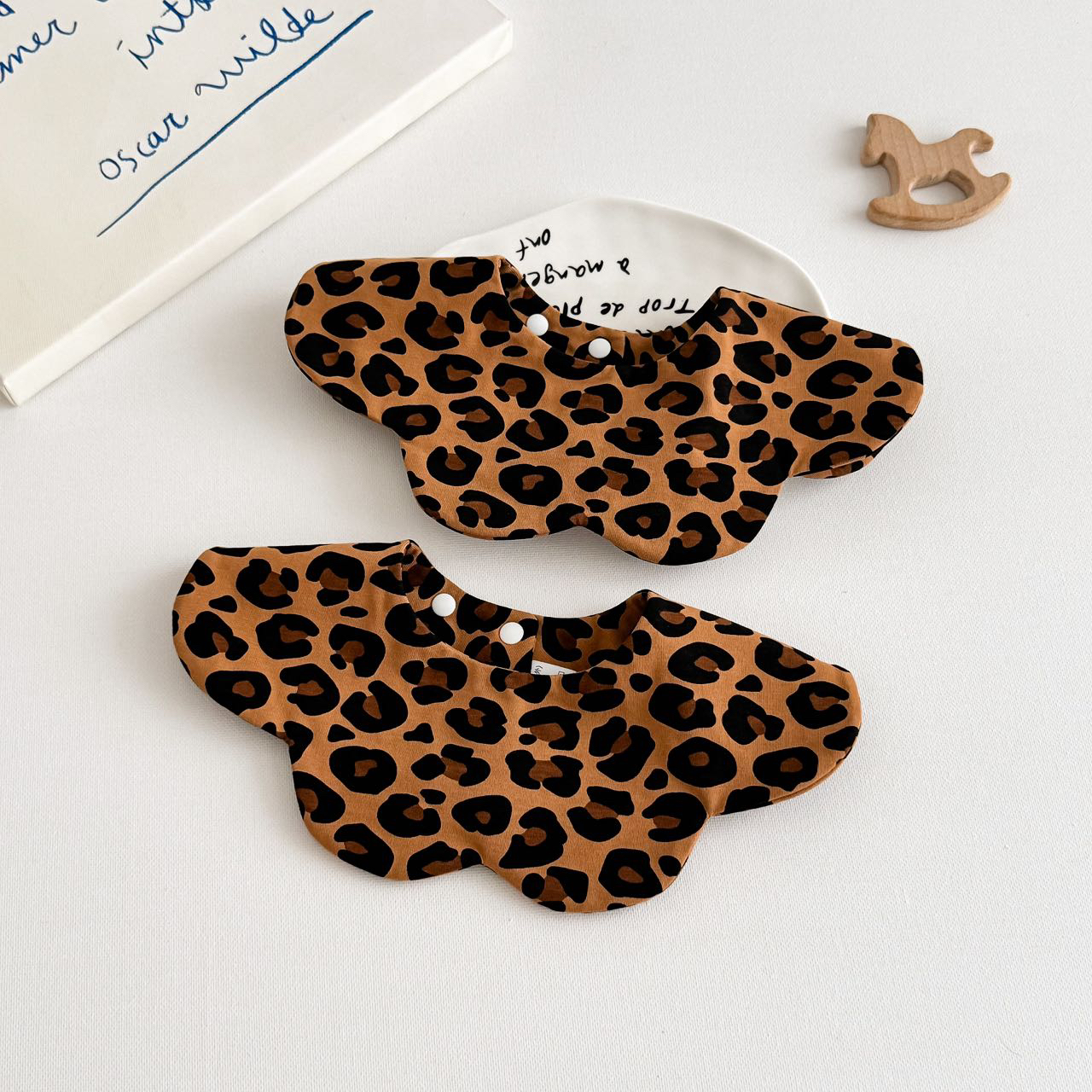 萌萌家高定款宝宝口水巾婴儿纯棉婴儿口水巾围兜