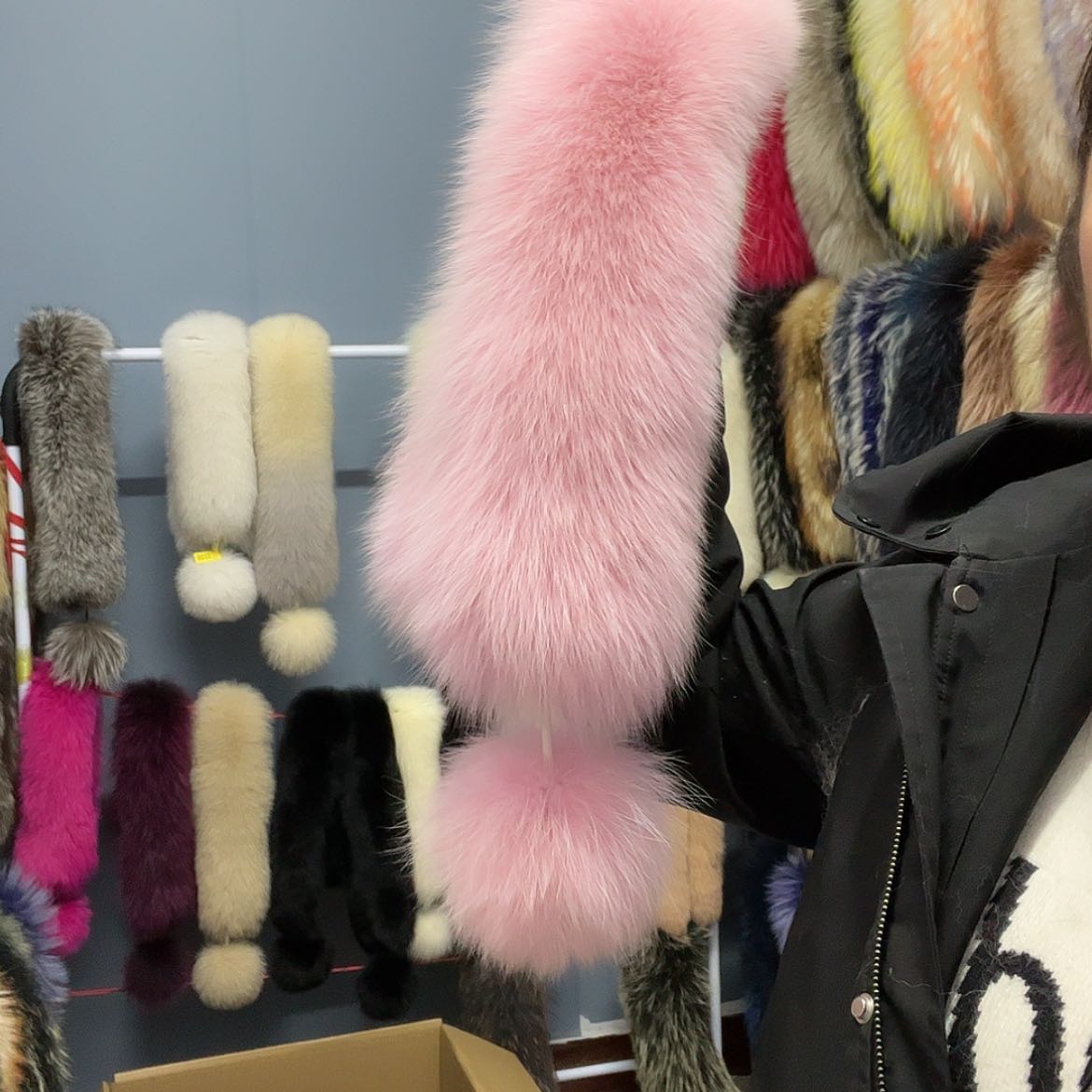 【闪购商品】狐狸毛带子款