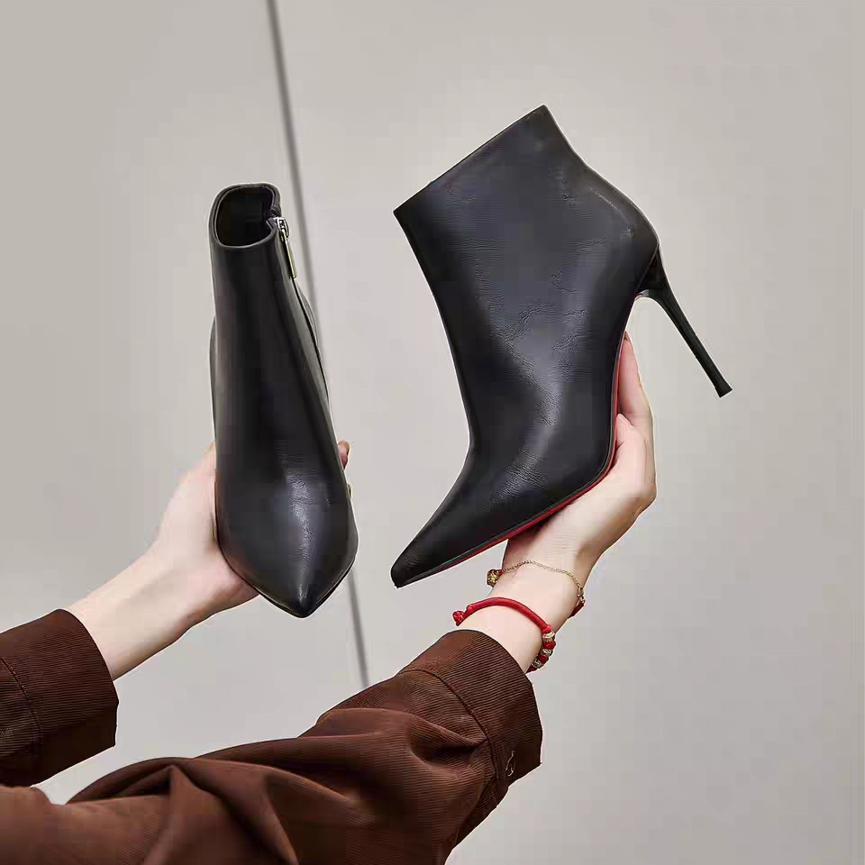 断码链接（123-456）品牌特价断码细跟时尚瘦瘦靴女短靴单鞋