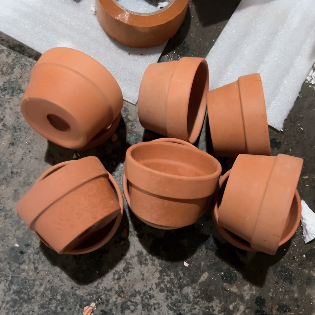 【闪购商品】红陶9口5高10个【微瑕】