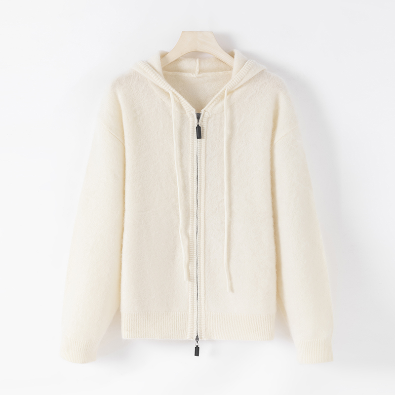 【澳洲进口Tasmanian纱线】百搭100拉绒六股花纱羊毛帽衫5631