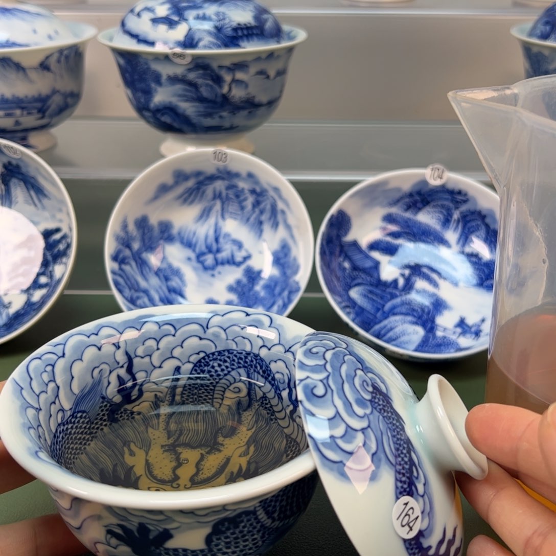 杯木木景德镇纯手绘茶具164