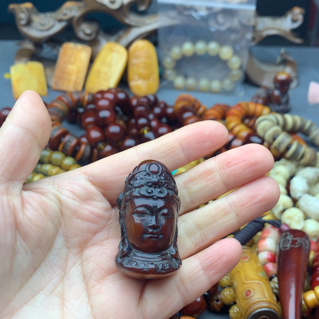 红***波牛骨手串/手链牦牛角手把