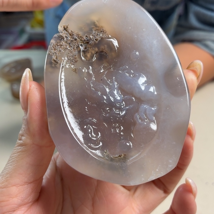 玛瑙/玉髓未镶嵌吊坠(不含链)