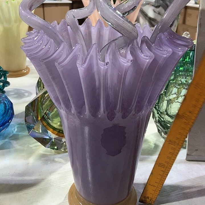 琉璃高度30公里紫色折纸花瓶