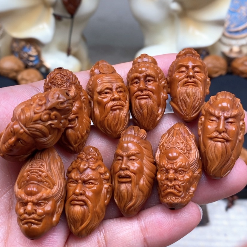 【闪购商品】橄榄核手串橄榄手工雕刻工艺