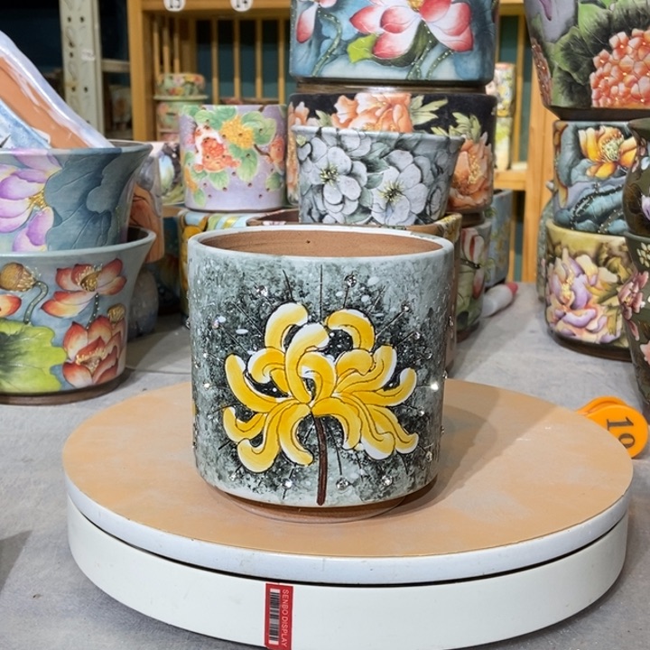 红陶景德镇艺术手绘作品