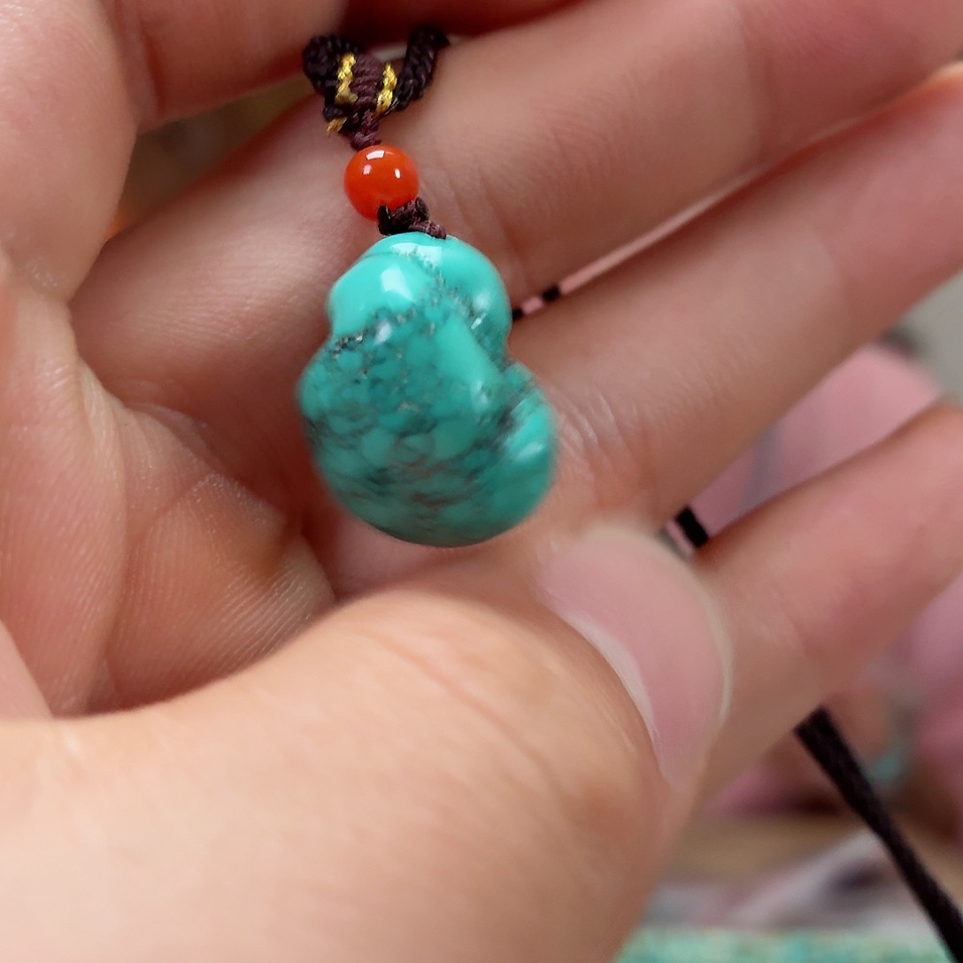 未镶嵌绿松石珠宝奇石